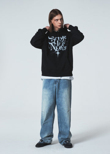 24SS★DART BRUSH WIDE DENIM PANTS